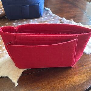 Red Felt Bag Organizer